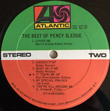 Load image into Gallery viewer, Percy Sledge : The Best Of Percy Sledge (LP, Comp, RI )