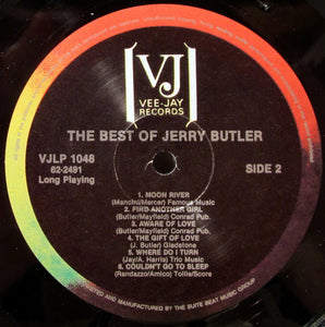 Jerry Butler : The Best Of Jerry Butler (LP, Comp, RE)