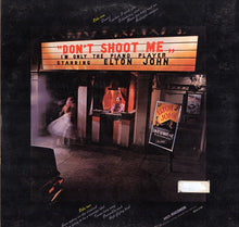 Load image into Gallery viewer, Elton John : Don't Shoot Me I'm Only The Piano Player (LP, Album, Pin)