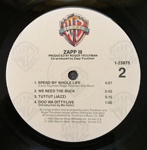 Zapp : Zapp III (LP, Album, Jac)