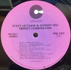 Stacy Lattisaw & Johnny Gill : Perfect Combination (LP, Album)