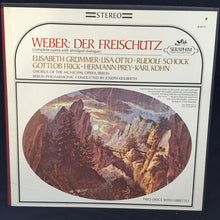 Load image into Gallery viewer, Carl Maria von Weber / Rudolf Schock, Elisabeth Grümmer, Gottlob Frick, Karl Kohn, Lisa Otto, Berliner Philharmoniker, Joseph Keilberth : Der Freischütz (Complete Opera With Abridged Dialogue) (2xLP + Box)