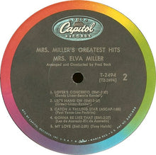Load image into Gallery viewer, Mrs. Elva Miller : Mrs. Miller&#39;s Greatest Hits (LP, Album, Mono)