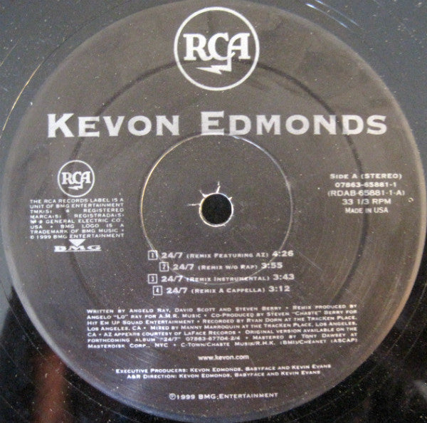 Kevon Edmonds : 24/7 (12