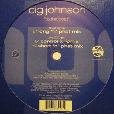 Big Johnson : To Tha Beat (12