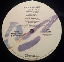Load image into Gallery viewer, Huey Lewis &amp; The News : Small World (LP, Album, Club)