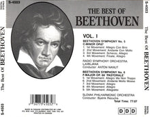 Load image into Gallery viewer, Beethoven* : The Best Of Beethoven Vol. 1 (CD)