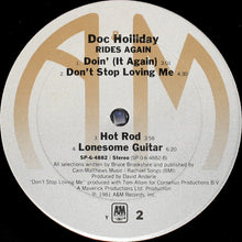 Load image into Gallery viewer, Doc Holliday (3) : Doc Holliday Rides Again… (LP, Album, Ter)