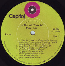 Load image into Gallery viewer, Peggy Lee : Is That All There Is? (LP, Album, Los)