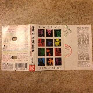 Various : Twelve New Faces New Artist Sampler (Cass, Album, Comp)