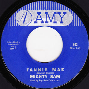 Mighty Sam : Fannie Mae / Badmouthin' (7")