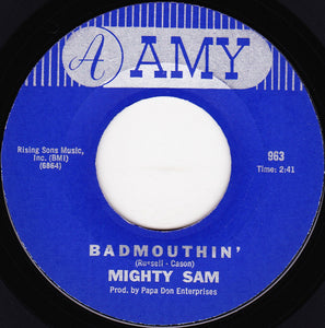 Mighty Sam : Fannie Mae / Badmouthin' (7")