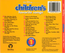 Load image into Gallery viewer, Larry Groce And The Disneyland Children&#39;s Sing-Along Chorus : Disney&#39;s Children&#39;s Favorites Volume I (CD, Comp)