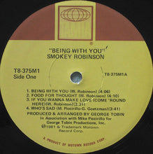 Load image into Gallery viewer, Smokey Robinson : Being With You (LP, Album)