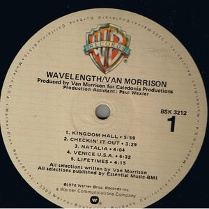 Van Morrison : Wavelength (LP, Album, Win)