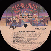 Load image into Gallery viewer, Donna Summer : On The Radio - Greatest Hits Vol. I &amp; II (2xLP, Comp, P/Mixed, 16 )
