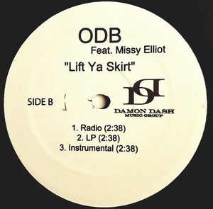 Ol' Dirty Bastard Featuring Missy Elliott : Lift Ya Skirt (12", Promo)