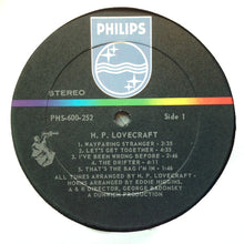 Load image into Gallery viewer, HP Lovecraft : H.P. Lovecraft (LP, Album)