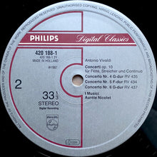Load image into Gallery viewer, Vivaldi* - I Musici, Aurèle Nicolet : 6 Flute Concertos, Op. 10 (LP)
