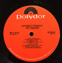 Load image into Gallery viewer, Pat Travers : Putting It Straight (LP, Album, Ric)
