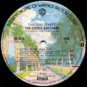 The Doobie Brothers : Toulouse Street (LP, Album, RP, Gat)