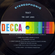 Load image into Gallery viewer, The Cuff Links : Tracy (LP, Album, Glo)