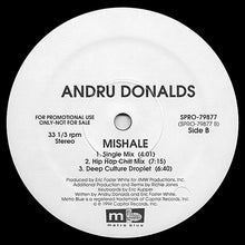 Load image into Gallery viewer, Andru Donalds : Mishale (12&quot;, Promo)