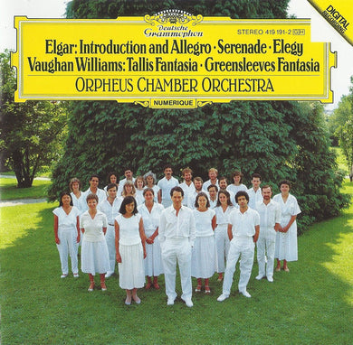 Elgar* / Vaughan Williams* – Orpheus Chamber Orchestra : Introduction And Allegro · Serenade · Elegy / Tallis Fantasia · Greensleeves Fantasia (CD)
