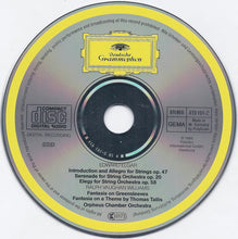 Load image into Gallery viewer, Elgar* / Vaughan Williams* – Orpheus Chamber Orchestra : Introduction And Allegro · Serenade · Elegy / Tallis Fantasia · Greensleeves Fantasia (CD)