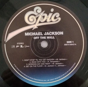 Michael Jackson : Off The Wall (LP, Album, RE, Gat)