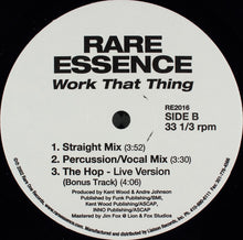 Load image into Gallery viewer, Rare Essence : Work That Thing (12&quot;)