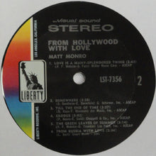 Load image into Gallery viewer, Matt Monro : From Hollywood With Love (LP)