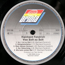 Load image into Gallery viewer, Rainhard Fendrich : Von Zeit Zu Zeit (LP, Album)