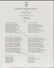 Load image into Gallery viewer, Franz Schubert, Dietrich Fischer-Dieskau, Gerald Moore : Death And The Maiden (And Other Songs) (LP)