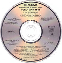 Load image into Gallery viewer, Miles Davis : Porgy And Bess (CD, Album, RE, RM)