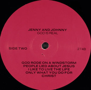 Jenny & Johnny : God Is Real (LP)