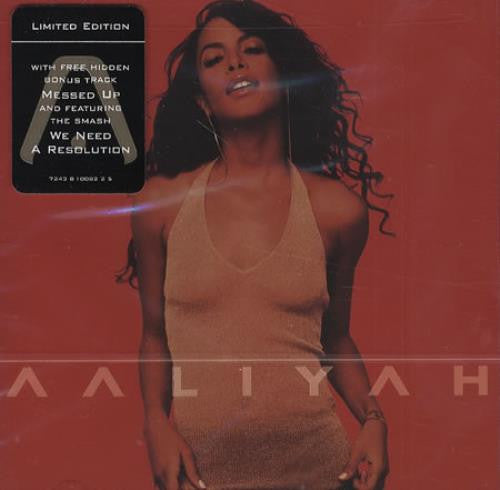 新品 Aaliyah / CD 国内初盤 帯付 / 追悼ハイプステッカー付