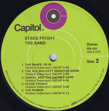 Load image into Gallery viewer, The Band : Stage Fright (LP, Album, Win)