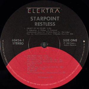 Starpoint : Restless (LP, Album, Spe)