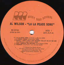 Load image into Gallery viewer, Al Wilson : La La Peace Song (LP, Album, Bes)