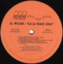 Load image into Gallery viewer, Al Wilson : La La Peace Song (LP, Album, Bes)