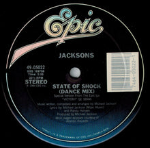 Load image into Gallery viewer, Jacksons* : State Of Shock (12&quot;)