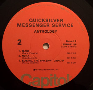 Quicksilver Messenger Service : Anthology (2xLP, Comp, Win)