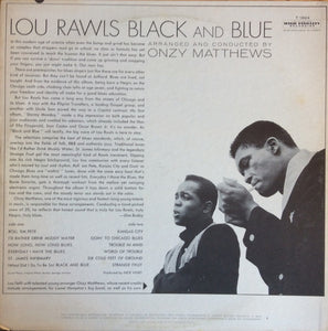 Lou Rawls : Black And Blue (LP, Album, Mono)