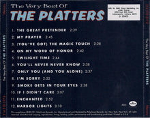 Load image into Gallery viewer, The Platters : The Very Best Of The Platters (CD, Comp, Club)