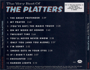 The Platters : The Very Best Of The Platters (CD, Comp, Club)