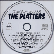 Load image into Gallery viewer, The Platters : The Very Best Of The Platters (CD, Comp, Club)