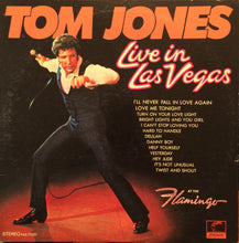 Load image into Gallery viewer, Tom Jones : Live In Las Vegas (LP, Album, BW)