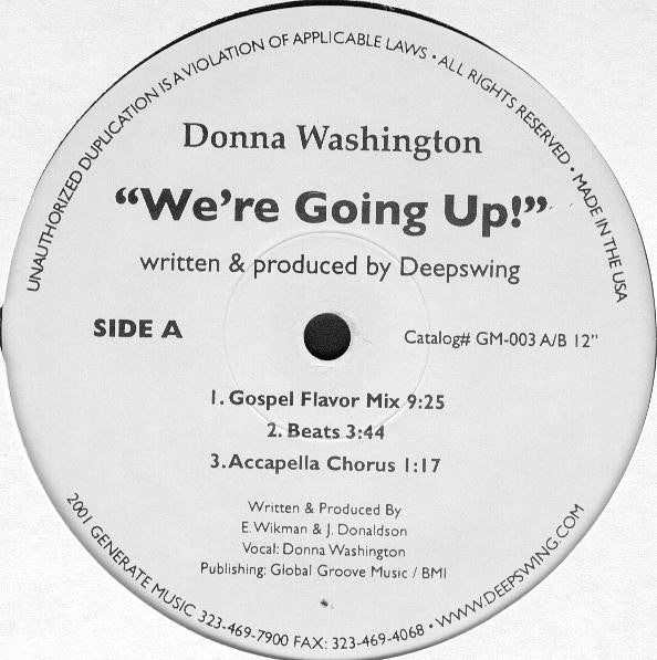 Donna Washington : We're Going Up! (12