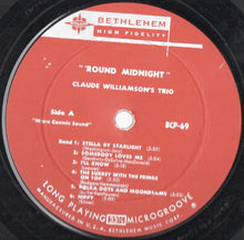Load image into Gallery viewer, The Claude Williamson Trio : 'Round Midnight (LP, Album, Mono)
